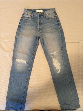 MOTHER Distressed Jeans